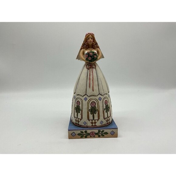 Jim Shore Heartland Creek Vintage "From This Day Forward" Bride Resin Figurine - Picture 12 of 16